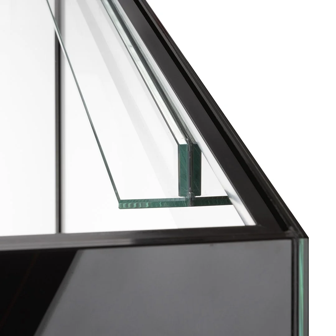 Aquael Glossy Cube Akvarium Svart LxBxH: 50x50x63 cm, 135 liter - 8