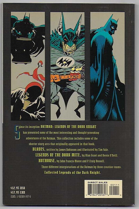 Batman: Collected Legends of The Dark Knight TP NM-