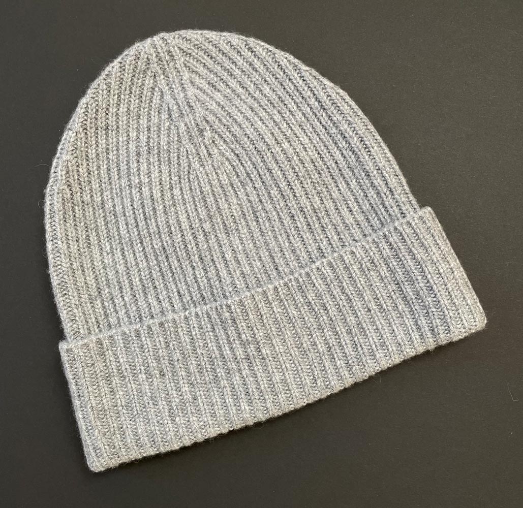 Grå Beanie av Kashmir  - 2