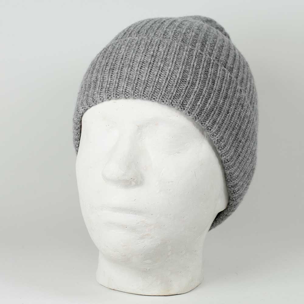 Grå Beanie av Kashmir  - 3