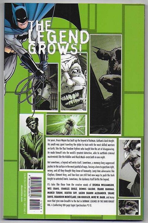 Batman: Legends of The Dark Knight: Volume 4 TP NM