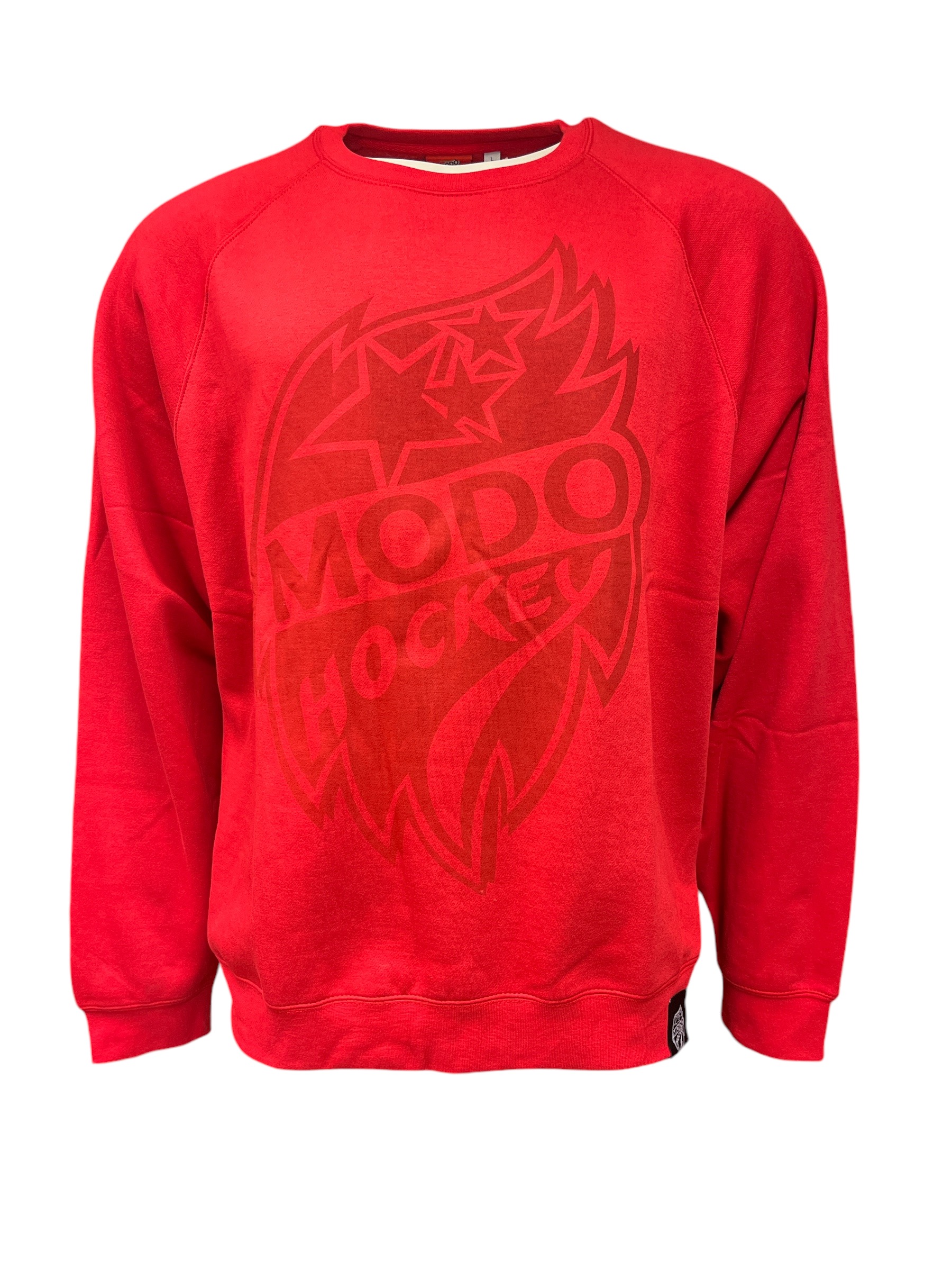 Oversized Logo Tröja Röd - 2