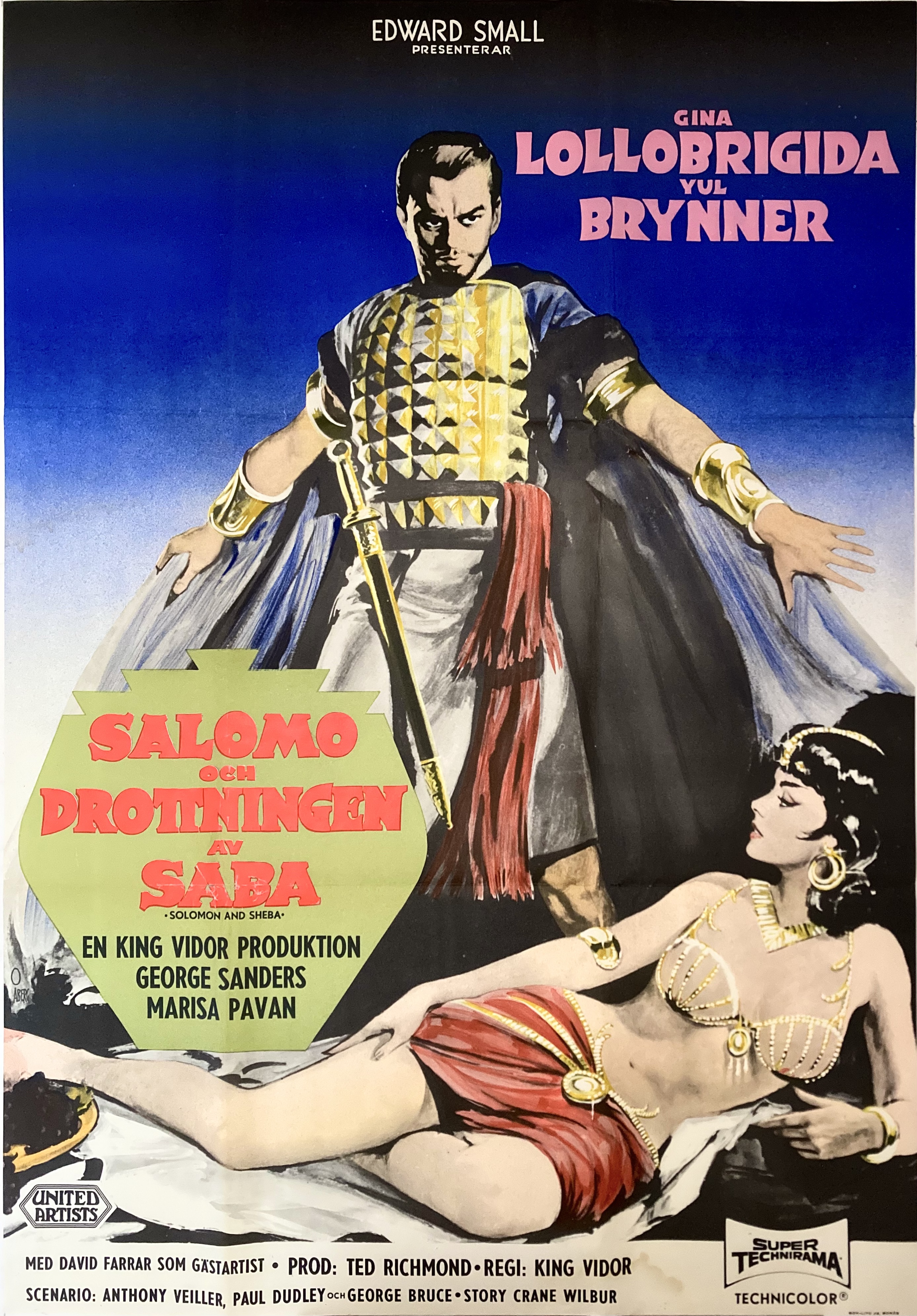 SALOMO OCH DROTTNINGEN AV SABA (1959)