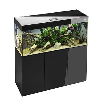 Aquael Glossy ST 120 Paket Svart LxBxH: 120x40x135 cm, 260 liter