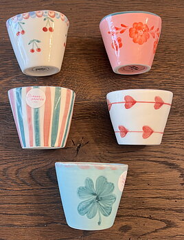 RICE Kaffekopp – Handmålad Keramik 250 ml