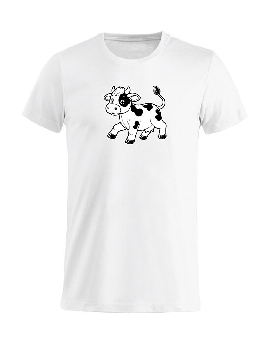 T-Shirt Barn "KO" - Vit