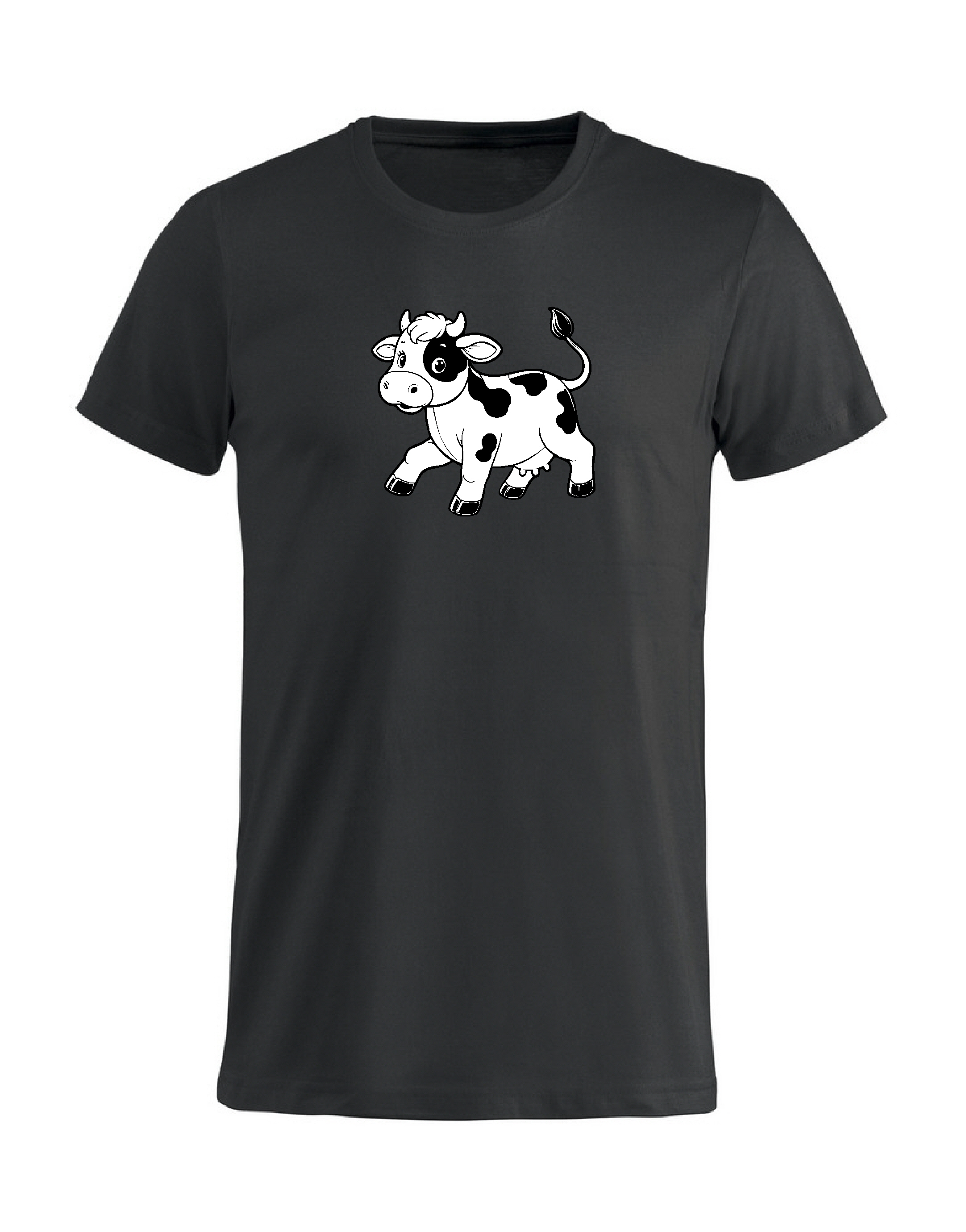 T-Shirt Barn "KO" - Svart
