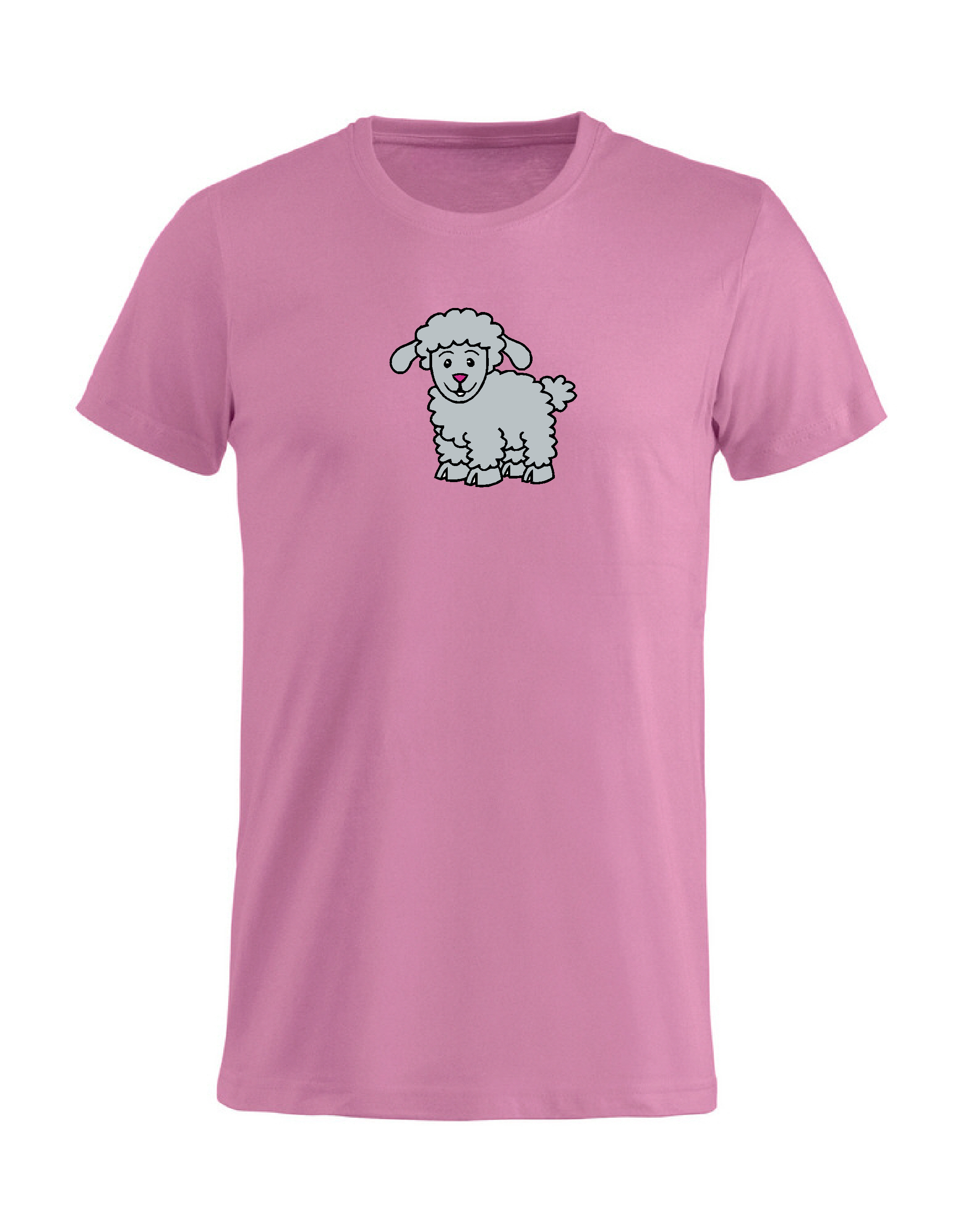 T-Shirt Barn "FÅR" - Rosa