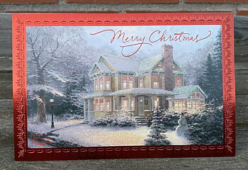 Julkort - Merry Christmas 