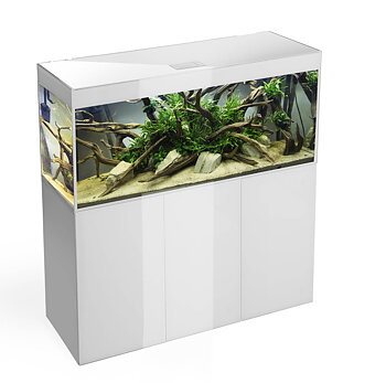 Aquael Glossy ST 150 Paket Vit LxBxH: 150x50x135 cm, 405 liter