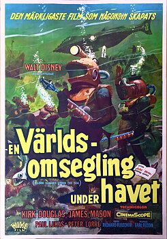 EN VÄRLDSOMSEGLING UNDER HAVET (1954)