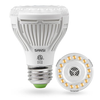 Sansi LED Växtlampa E27 - 10W fullspektrum