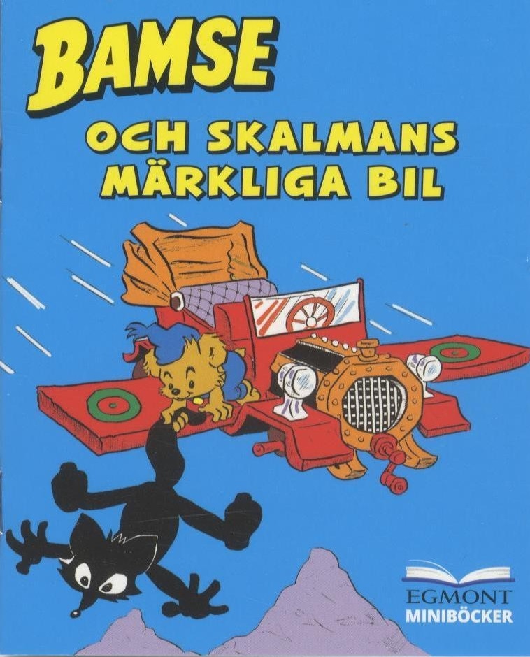 Egmont minibok, Bamse och Skalmans märkliga bil