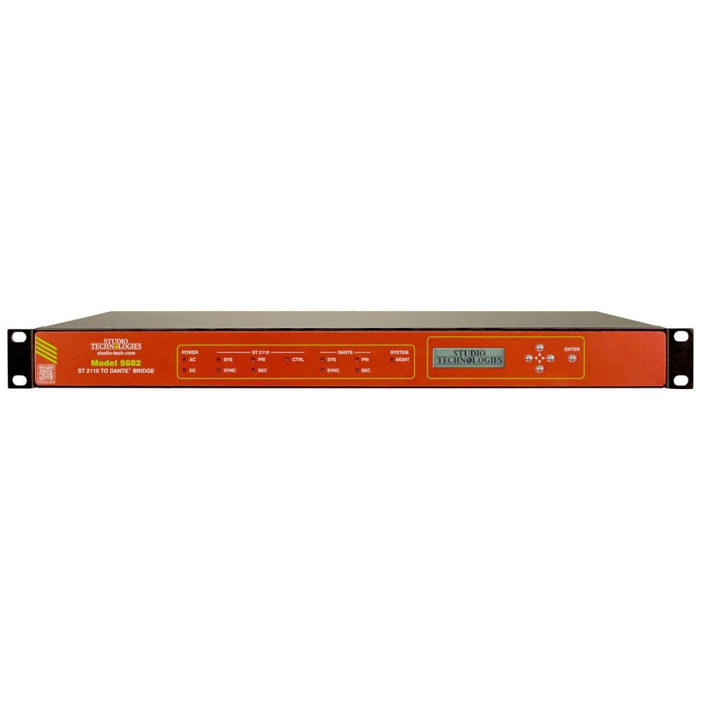 Studio Technologies - Model 5682-01 ST 2110 till Dantebrygga, 32ch