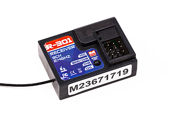 Mstyle Receiver R-301 3Ch 2.4GHZ - Waterprof