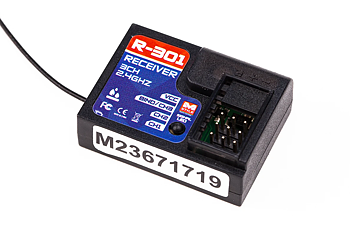 Mstyle Receiver R-301 3Ch 2.4GHZ - Waterprof