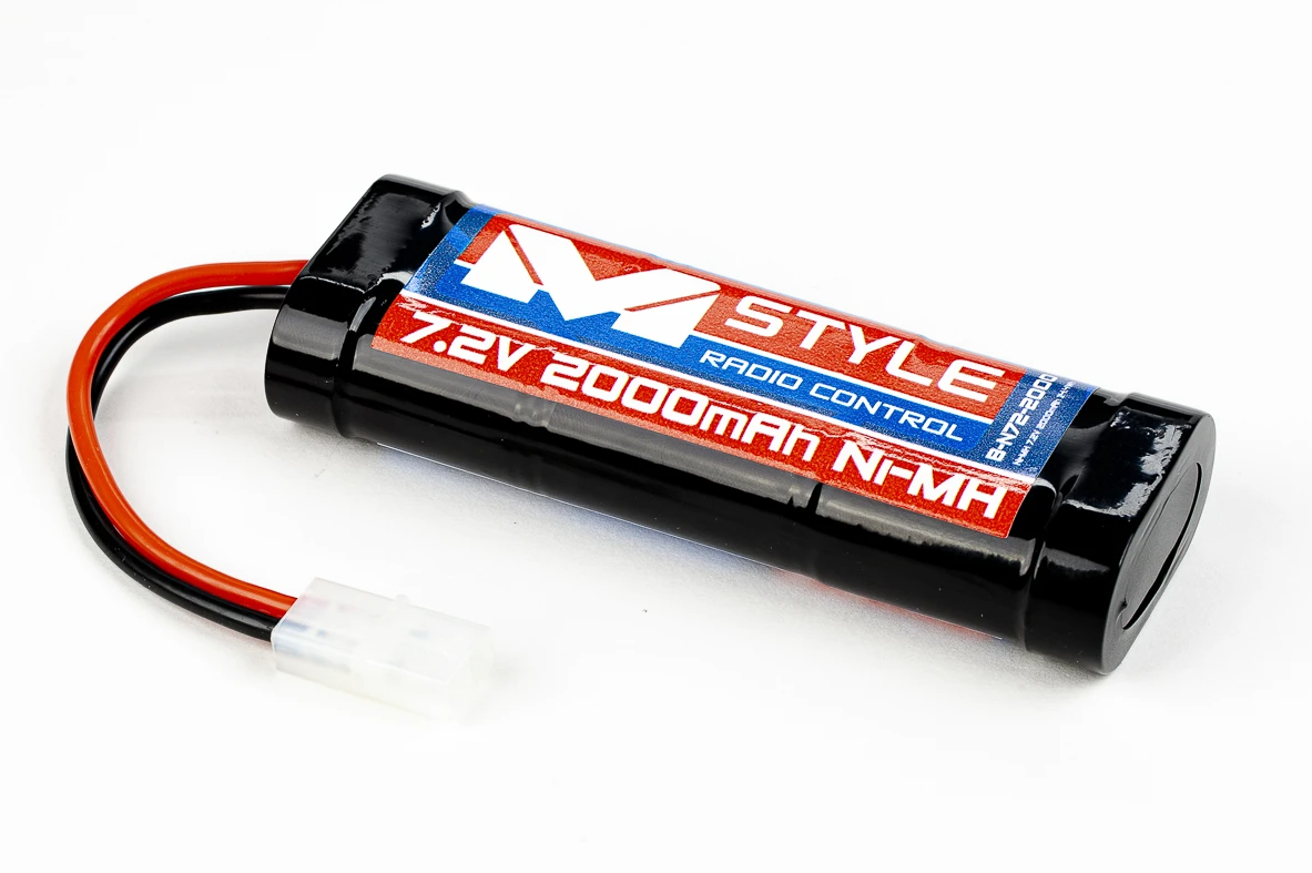 Mstyle 7.2V 2000mAh Nimh Stick Pack , w/ Tamiya Plug - 3