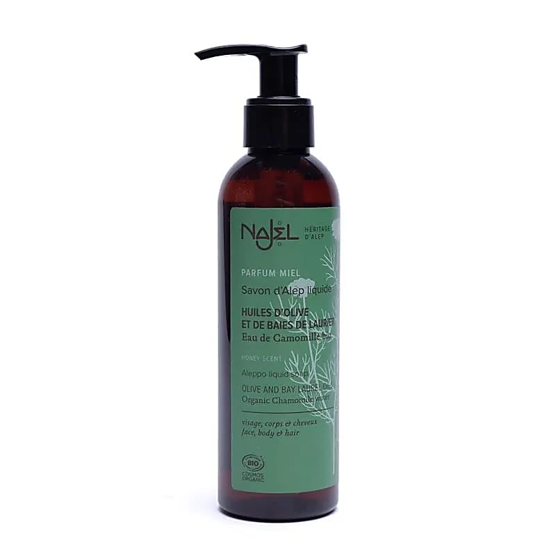 Najel liquid Aleppo soap with chamomile water organic - 200ml