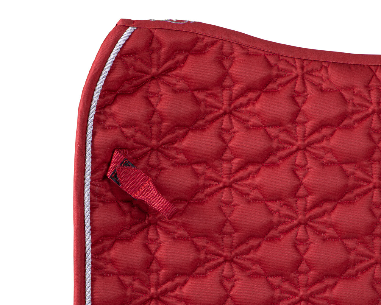 QHP Merry Christmas Saddle Pad Pony - Red - Unicorn