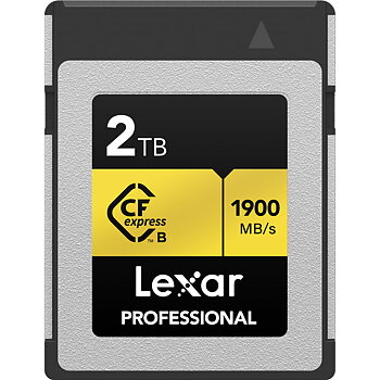 LEXAR CFexpress Type B Pro Gold R1750/W1500 2TB Memorycard