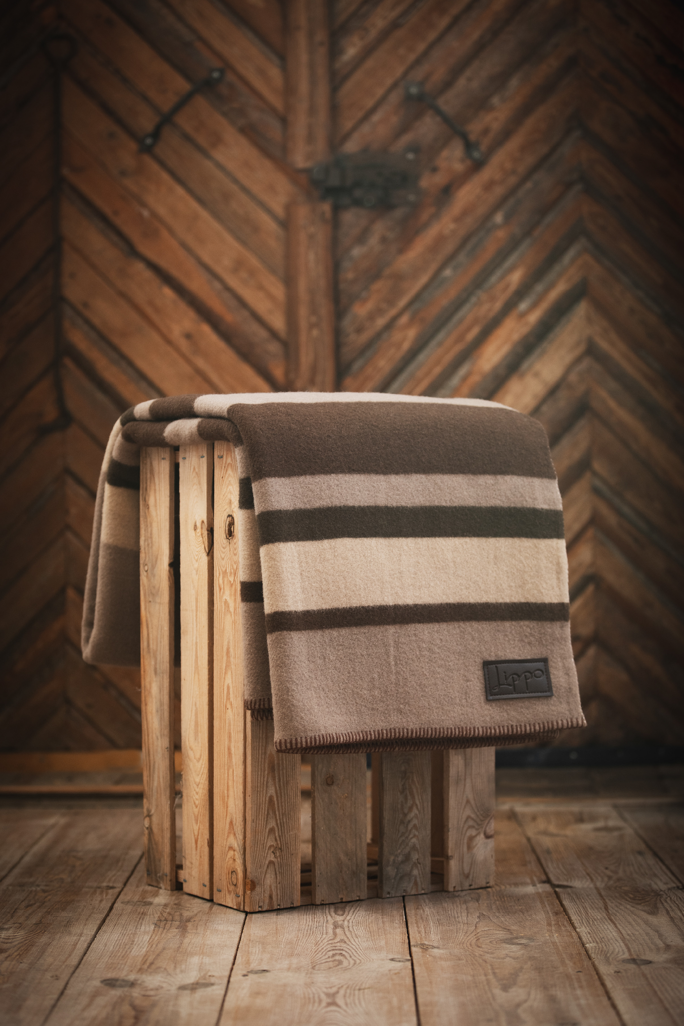 LIPPO Wool Blanket 180x210 cm - Yorkshire