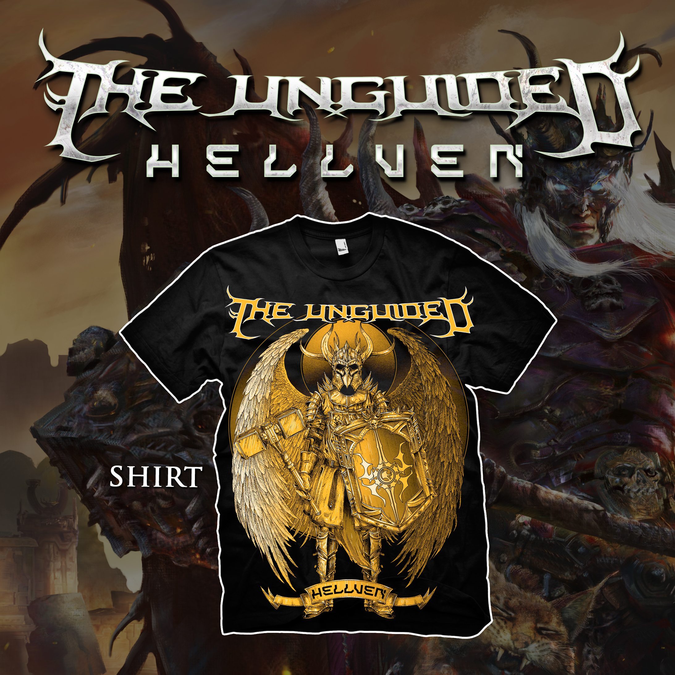 THE UNGUIDED - T-SHIRT, HELLVEN - 2