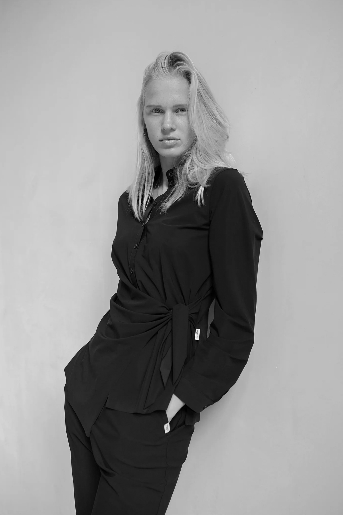 PENN&INK W24LTD Blouse Black - 5
