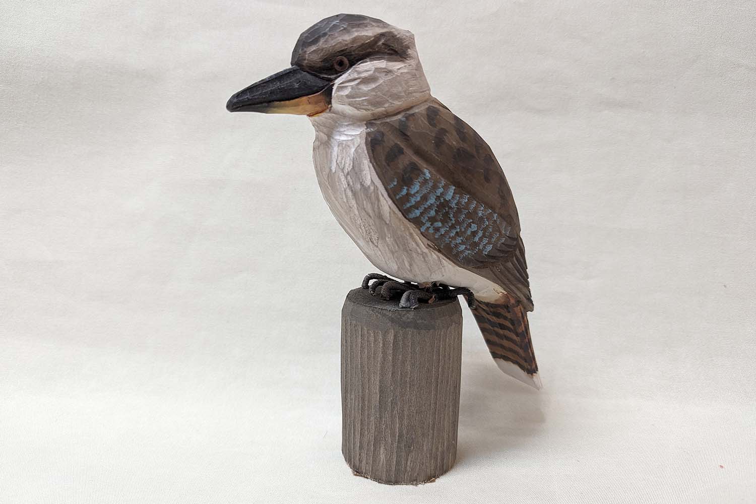 Laughing kookaburra 14x7x22 cm - 2