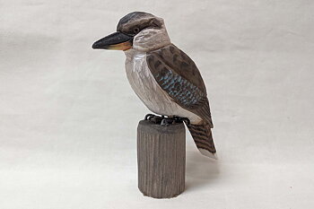 Laughing kookaburra 14x7x22 cm