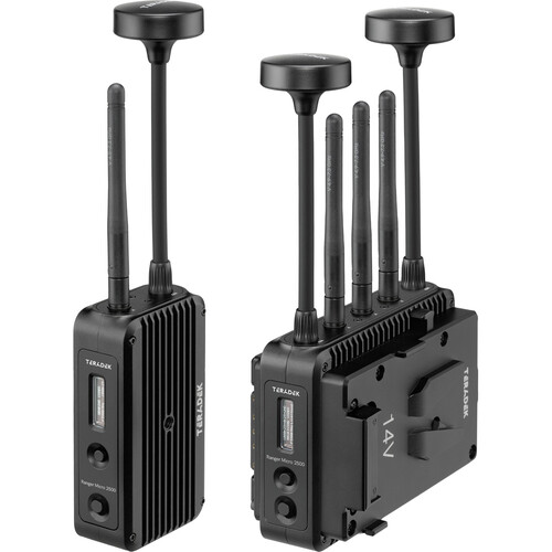 Teradek Ranger Micro 2500 3G-SDI/HDMI - Wireless TX/RX Deluxe Kit V-Mount