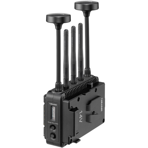 Teradek Ranger Micro 5000 3G-SDI/HDMI - Wireless RX V-Mount - 4