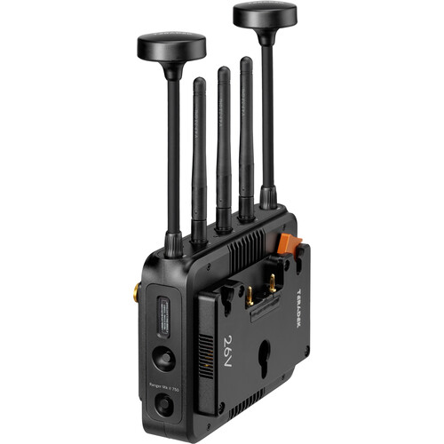 Teradek Ranger Mk II 750 12G-SDI/HDMI - Wireless RX 26V Gold-Mount - 3
