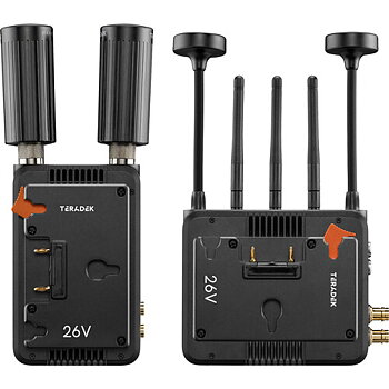 Teradek Ranger Mk II 2500 12G-SDI/HDMI - Wireless TX/RX Deluxe Kit 26V Gold-Mount