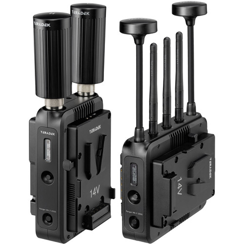 Teradek Ranger Mk II 2500 12G-SDI/HDMI - Wireless TX/RX Deluxe Kit V-Mount - 3