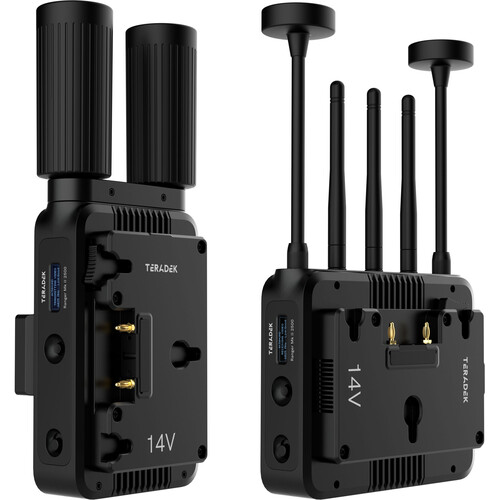 Teradek Ranger Mk II 5000 12G-SDI/HDMI - Wireless TX/RX Deluxe Kit Gold-Mount