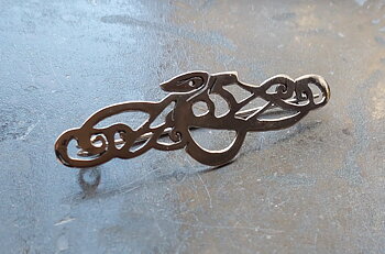 Keltisk Brosch  i Sterling silver