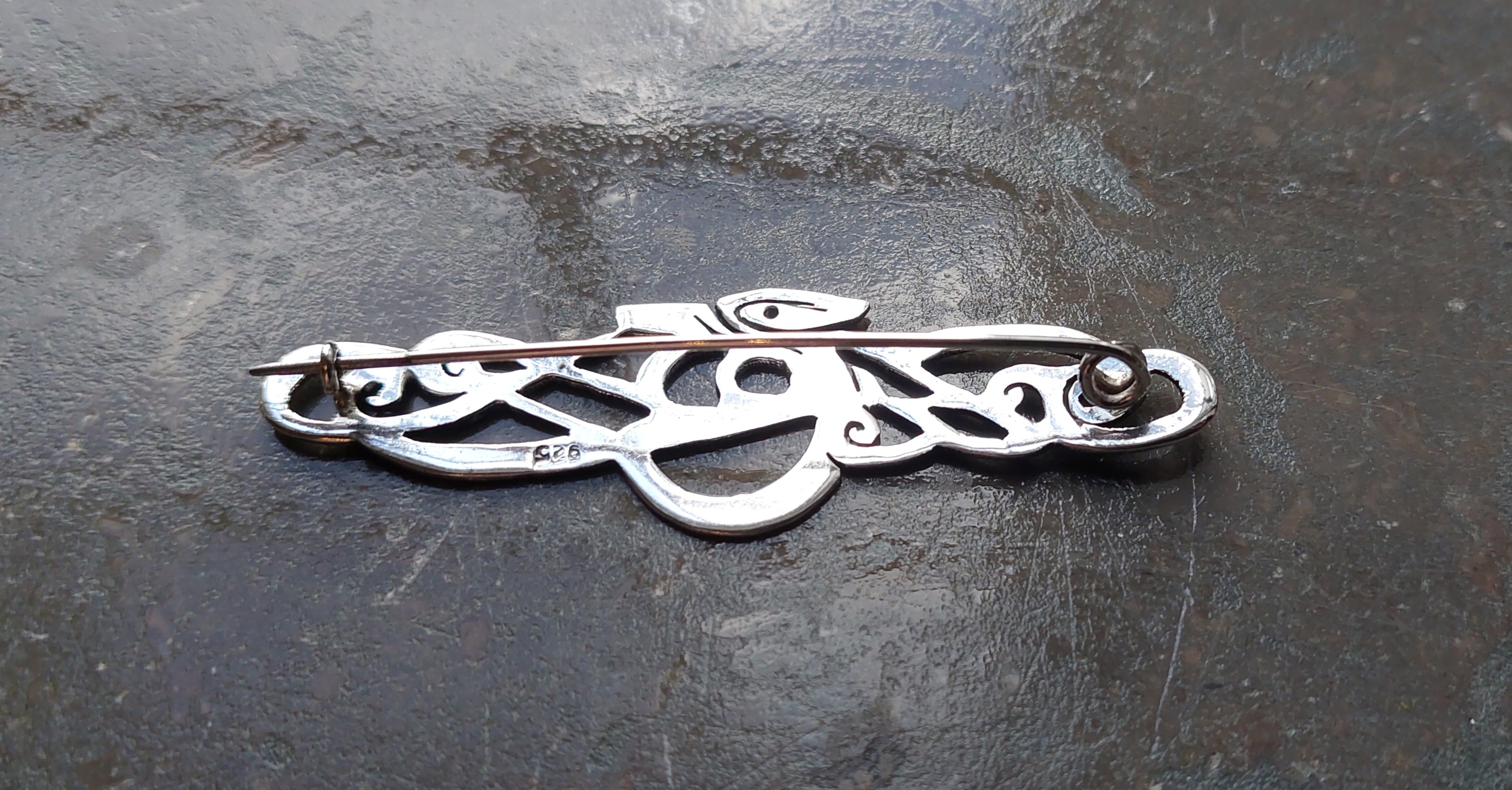 Keltisk Brosch  i Sterling silver - 2