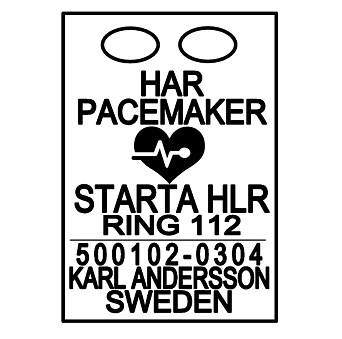Pacemaker medicine tray Silver 925