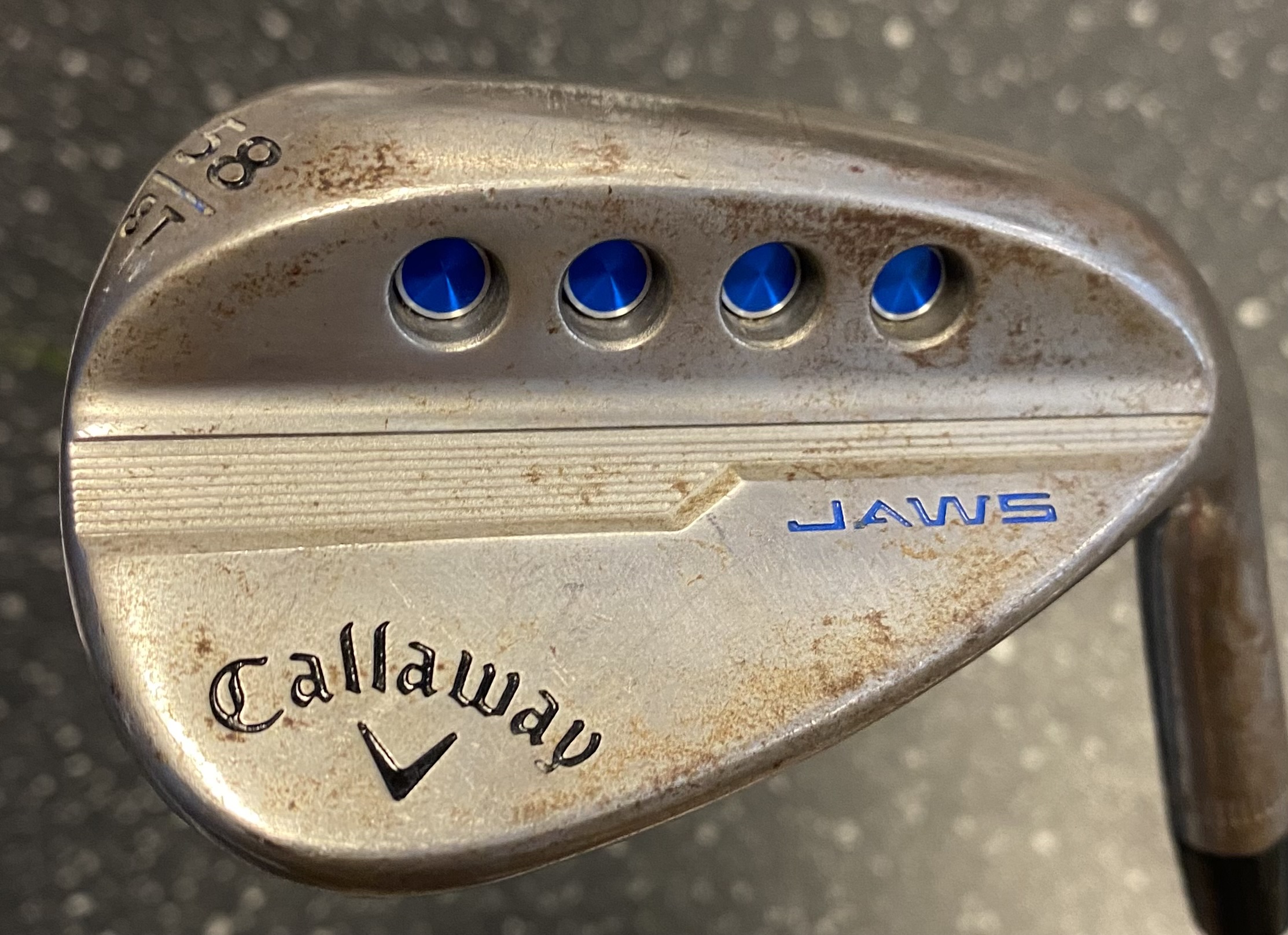 Callaway Jaws Rusty 58 grader
