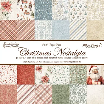 MD 1386 Christmas PP 6x6  -Nostalgia