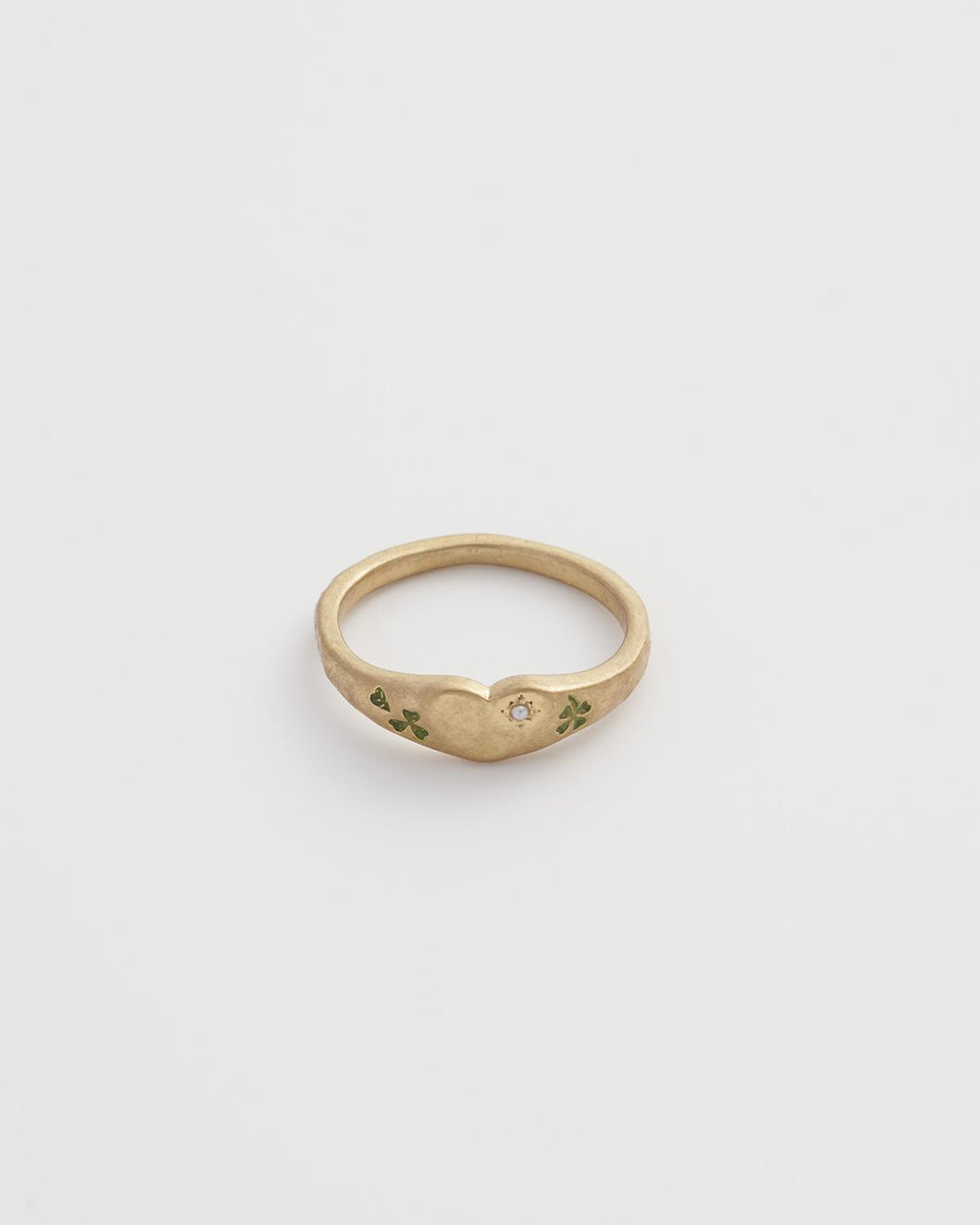 Fable Leaf & Pearl ring - 3