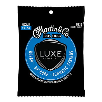 Martin MK13 LUXE Kovar Nickel-Cobalt Acoustic Guitar Strings 013-056