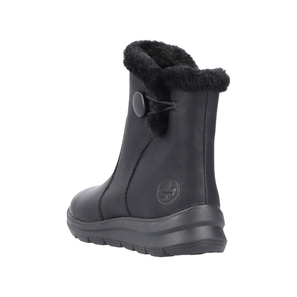 Rieker Damboots Varmfodrad Svart - 3
