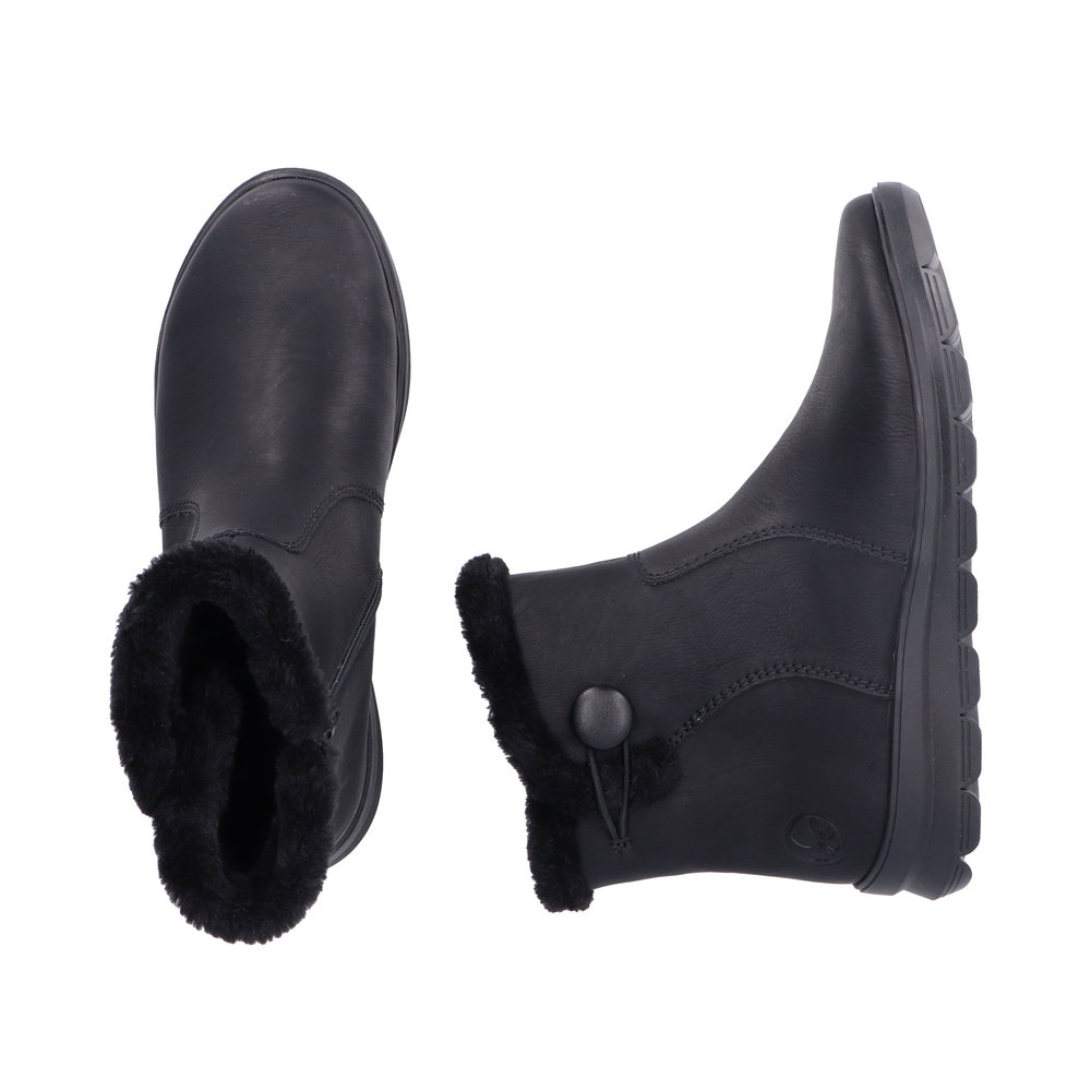 Rieker Damboots Varmfodrad Svart - 8