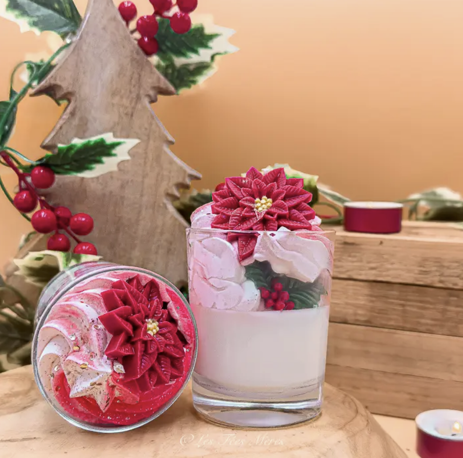 Handgjort Doftljus - Julstjärna