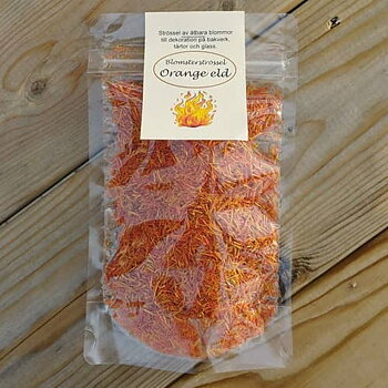 Blomsterströssel, orange,  10/låda