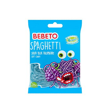 Bebeto spagetti blue raspberry 70g