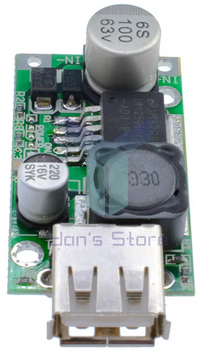 LM2596HV 5V DC-DC 7-56V 9V 12V 24V 36V 48V till fast 5V 3A - 4