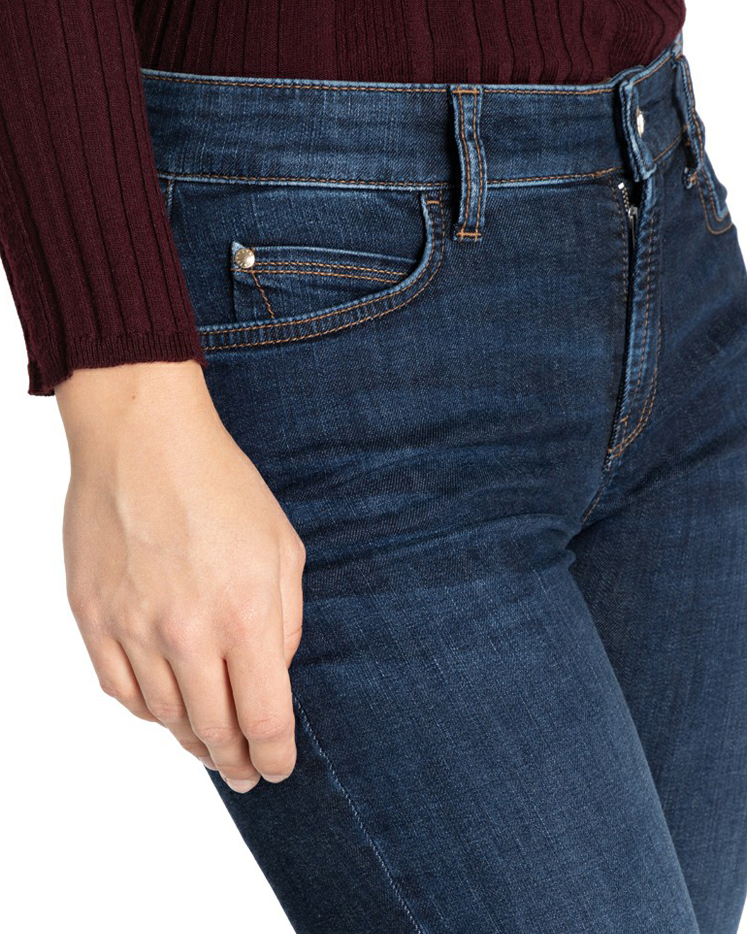 Jeans Paris flared dark used - 4