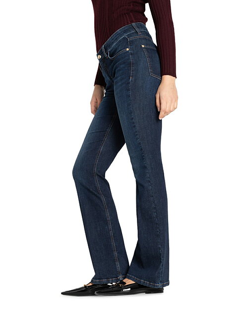 Jeans Paris flared dark used - 3